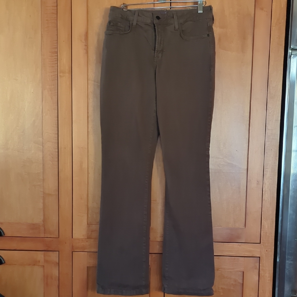 NYDJ Women's Bootcut Brown Jeans 8